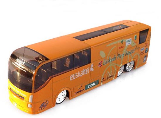 de scale 1:50 orange Tour France bus [TB5T037] model